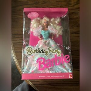 1992 birthday party Barbie doll